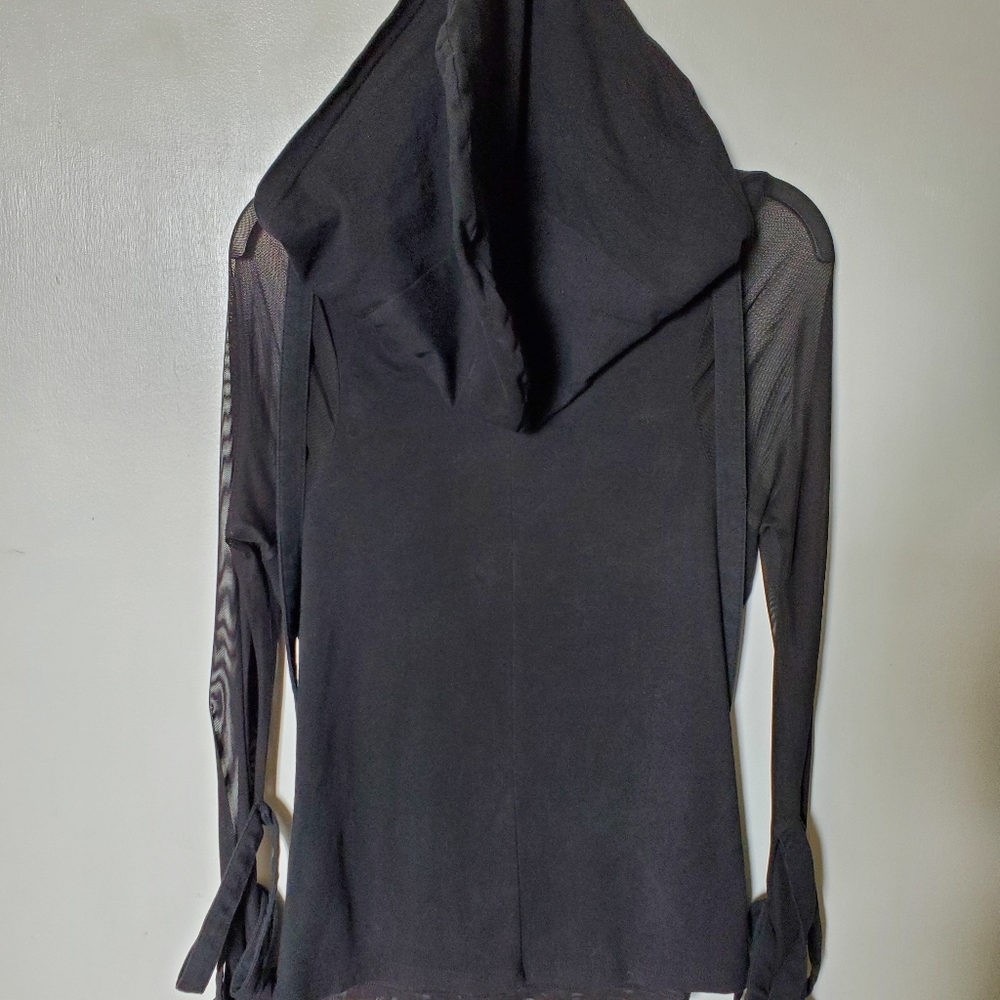 Punk Rave Sheer Mesh Hoodie - Picture 3 of 9